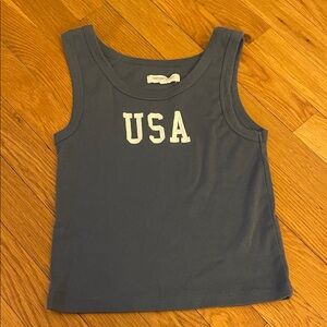 USA Tank Top - Blue